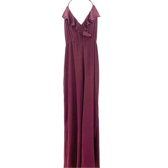 Yumi Kim jumpsuit in wine NWOT - Picture 1 of 14